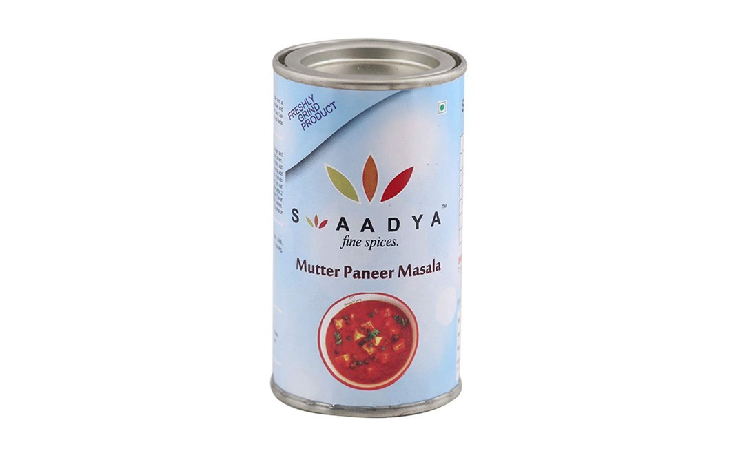 Swaadya Mutter Paneer Masala    Tin  77.1 grams